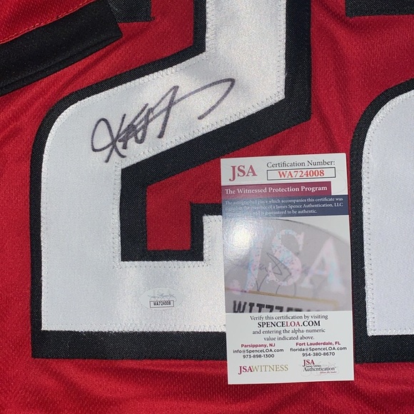 NWOT Atlanta falcons Keanu Neal JSA signed autograph jersey. Size Xl - Picture 3 of 4